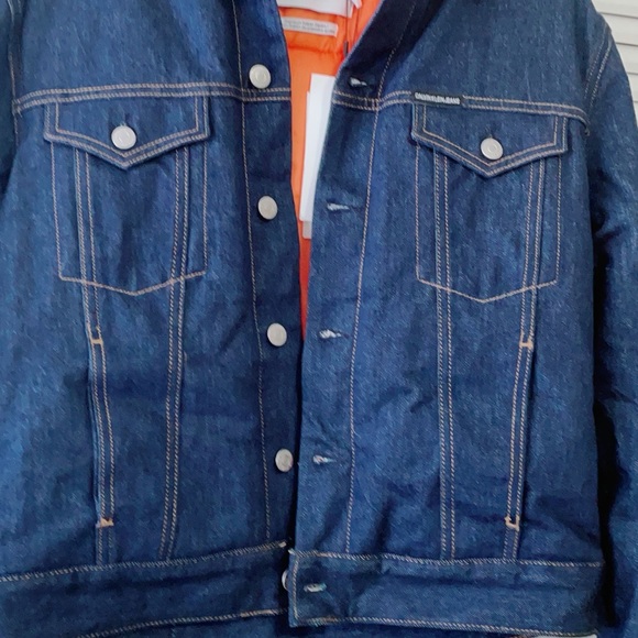 CALVIN KLEIN DENIM WINTER JACKET- S - Picture 4 of 13